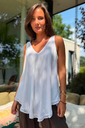 Lani Vest White